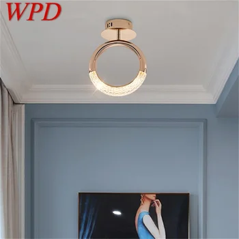 WPD led stropna svjetiljka u skandinavskom stilu, kreativna okrugli prsten svjetiljke za dom, uređenje stepeništa, prolaza