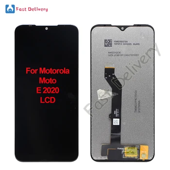 Za Motorola Moto E 2020 E2020 LCD zaslon osjetljiv na Dodir Digitalizator Sklop 6,20 