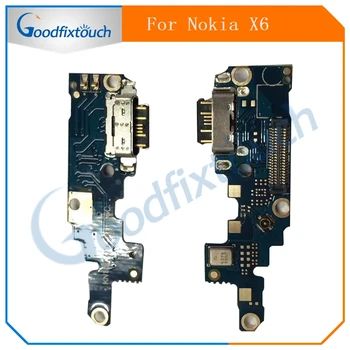 Za Nokia X6 2018 USB ulaz za punjač, dock, fleksibilan kabel, zamjenski dijelovi