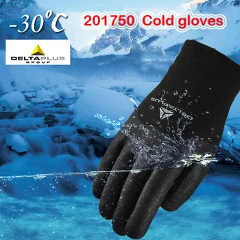 Нитриловые низкотемпературные tople rukavice DELTA PLUS, Zimske tople otporan na habanje radne rukavice za jahanje, skijanje ветрозащитные zaštitne rukavice